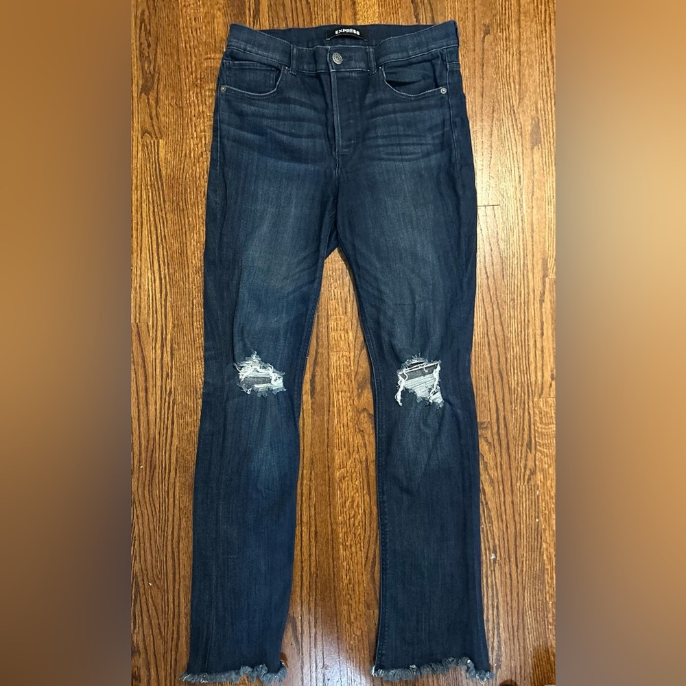 Express Skyscraper Stretch High Rise Jeans